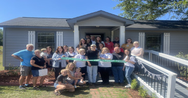 Greater Haralson Chamber Ribbon Cutting for Deb's Delights Bakery In Bremen