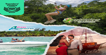 Travelers’ Choice Awards reconoce a Ocean Adventures, Columbus y Selvatica por su excelencia