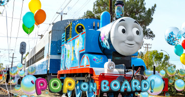  DAY OUT WITH THOMAS™: THE BUBBLE TOUR IS HEADING TO THE DELAWARE RIVER RAILROAD EXCURSIONS JUST 1 MONTH AWAY 