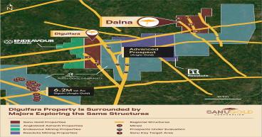 Sanu Gold to Target High-Potential Undrilled Gold Trends at the Daina Permit, Guinea, West Africa