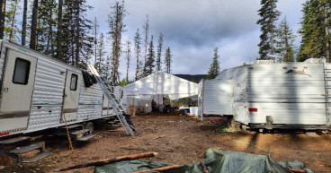 New Destiny Mining 2024 Drilling Program Underway Treasure Mountain Silver Property, Hope BC