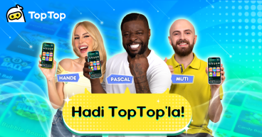 TopTop, Pascal Nouma, Hande Sarıoğlu ve Muti'nin Yer Aldığı '4. Oyuncu Aranıyor' Kampanyasını Başlattı