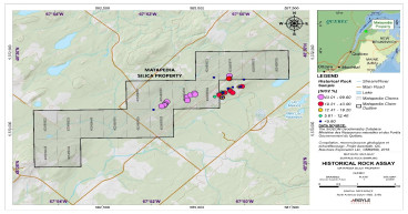 Argyle Announces Research Partnership with the National Institute of Scientific Research (INRS) to Conduct Phase 1 Exploration Work on Silica Project in Quebec