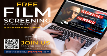 Creative Society Volunteers to Host Free Film Screening