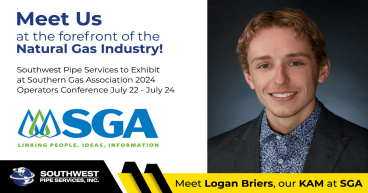 Southwest Pipe Services to Showcase Pipeline Services at 2024 Southern Gas Association Operators Conference July 22-24