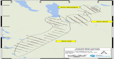 First phosphate confirme un important dépôt de phosphate igné de haute qualité à son projet Begin-Lamarche dans la région du Saguenay-Lac-St-Jean, Québec, Canada