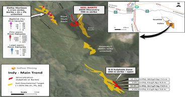 InZinc Receives 5-Year Drill Permit Renewal and Provides Exploration Update at Indy Project in Central BC