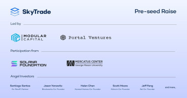 SkyTrade Announces Pre-Seed Round Co-Led by Modular Capital and Portal Ventures