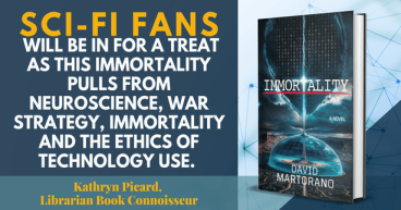  Sci-fi Debut Novel by David Martorano M.D. Explores the Very Essence of Man's Existence 