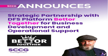 SCCG Management Announces Strategic Partnership with DFS Platform Bettor Together for Business Development Support