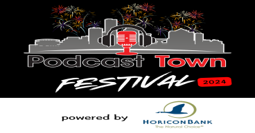 Podcast Town Partners with Horicon Bank to Bring Live Podcasting to the Big Screen