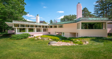 Alden B. Dow’s Architectural Masterpiece, the Arbury Residence, Listed for Sale