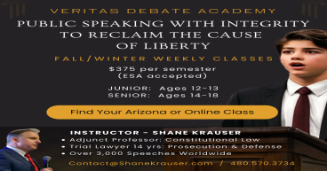 Shane Krauser Brings Dynamic Public Speaking Course to Homeschool Community