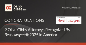 9 Oliva Gibbs Attorneys Recognized in the 2025 Editions of Best Lawyers