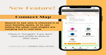 Connect Real Dating Introduces “Connect Map” – Revolutionizing Real-Time Socializing for Singles