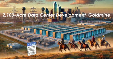 Texas Emerging as a Key Player in the Data Center Industry with Strategic 2,100-Acres of Land Offerings