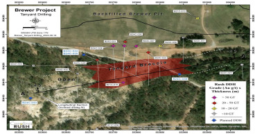 Carolina Rush Resumes Drilling at Brewer Gold-Copper Project