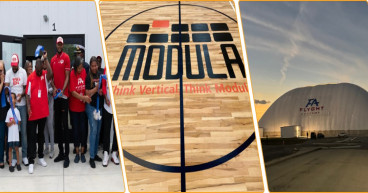Modula Sponsors the Basketball Court at Flyght Academy's New Facility