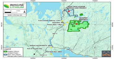 Imagine Lithium Releases Initial Mineral Resource at Jackpot Property - Announces 3.1 Mt at 0.85% Li2O Indicated and 5.3 Mt at 0.91% Li2O Inferred Mineral Resources