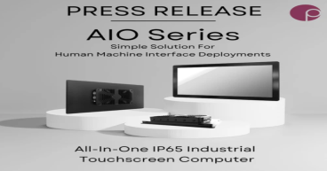 Premio Adds an All-In-One IP65 Industrial Touchscreen Computer the AIO Series