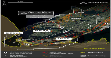 Aero Energy Announces Completion of Summer Drill Program at Sun Dog Project, Northwestern Athabasca Basin
