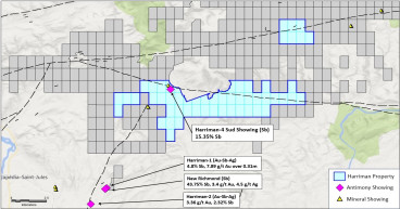  Hertz Energy Enters Option to Acquire Harriman Antimony Property in Quebec 