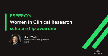 Espero Awards 2024 Women in Clinical Research Scholarship to Rising Star Shay Webb