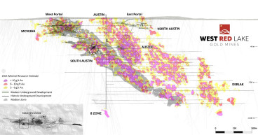West Red Lake Gold Intersects 49.39 g/t Au over 4.48m and 18.46 g/t Au over 11.2m at South Austin – Madsen Mine