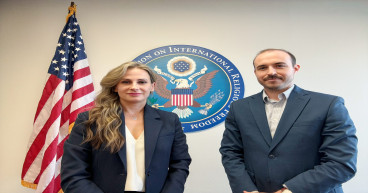 ALLATRA President Maryna Ovtsynova Attends High-Level Meeting at U.S. Commission on International Religious Freedom