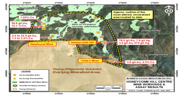 Romios Provides a Review of the New Honeycomb Hill Porphyry Cu-Au-Ag Target at the Kinkaid Property, Nevada, USA and Tom Drivas Announces Change in Ownership Interest in Romios