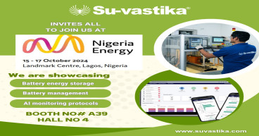 Su-vastika to Showcase Battery Energy Storage & Management and AI Monitoring Protocols at Nigeria Energy Expo 2024