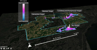 Canterra Announces Initial Results from AI Mineral Targeting Work with VRIFY AI