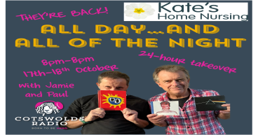  Cotswolds Radio Hosts Live 24 Hour Charity Event And Online Auction 
