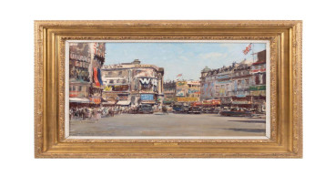 Paintings by Edward Seago (U.K., 1910-1974) and Le Pho (Vietnamese/French, 1907-2001) sail past estimates at auction