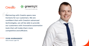 Creatio Partners with Green Light ITS to Further Advance No-Code in the Central Asian Region