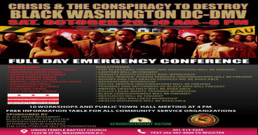 News Conference to Address Gentrification: Overdevelopment and Black Crisis in Nation's Capital