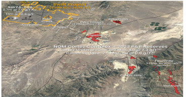 Ridgeline Minerals and Nevada Gold Mines Drill High-Grade