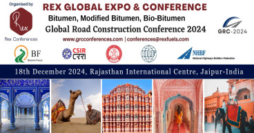 Attend the Biggest event on Bitumen, Modified Bitumen & Additives in Jaipur on 18th December 2024
