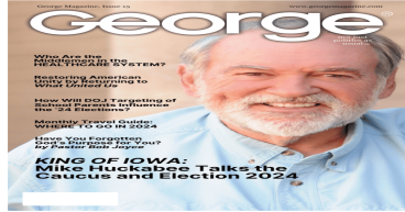 Gov. Mike Huckabee BACK in SPOTLIGHT: Featured on George Magazine Cover 11 Months Ago