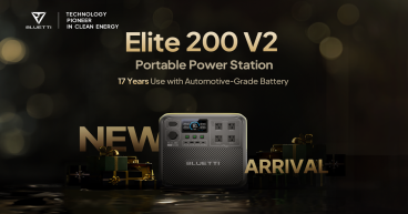 BLUETTI Launches the Elite 200 V2 Portable Power Station, Offering Over 17 Years of Dependable Charging