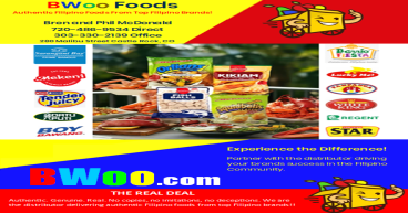 Filipino Foods Distributor BWoo Foods Announces Rapid Growth and Exciting Expansion Plans