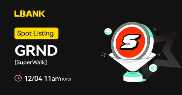 GRND (GRND) Is Now Available for Trading on LBank Exchange