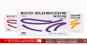 Eco Surecare Packaging by Shen Duan Earns Iron A' Design Award in Packaging Design Category