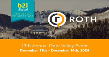 B2i Digital Selected as Marketing Partner for 13th Annual ROTH Deer Valley Event