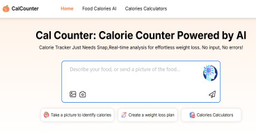 CalCounter: Simplify Calorie Tracking for Better Health Management