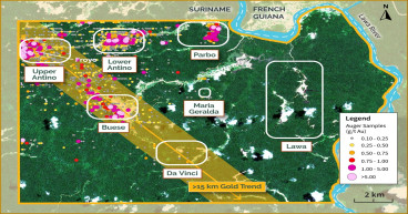 Christmas in the Jungle: Founders Metals Hits 36.0 m of 2.21 g/t Gold & 67.0 m of 1.26 g/t Gold from Surface in New Da Vinci Discovery
