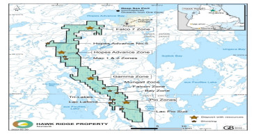  1844 Announces New Option to Acquire Up To 100% Interest in Hawk Ridge Property and Concurrent Private Placements for Aggregate Gross Proceeds of Up To $1,500,000 
