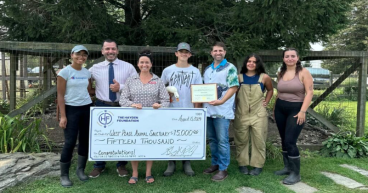 The Hayden Foundation Donates $15,000 to West Place Animal Sanctuary for Educational Internship Programs
