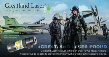 Greatland Laser Secures Major Sale to U.S. Navy for Rescue Laser Light Emergency Signals