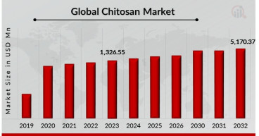 Chitosan Market to Reach USD 5,170.37 Mn by 2032, 15.5% CAGR 2032, Rising Demand for Organic Weight Loss&Beauty Products